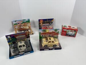 Chevron Cars Lot 5 Patty Patrol Leslie LX Rudy Ragtop CC Boat Trailer Sam Sedan